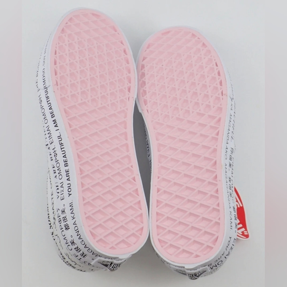Vans Era 'We Are Beautiful - White' Sneakers Size M9.5 W11 NWT MSRP $75 - Picture 7 of 9